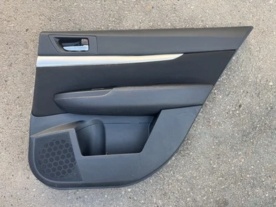 2010-2014 Subaru Outback Leg Rear Right Pass Black Inner Door Trim Panel Card - Imagem 1 de 4