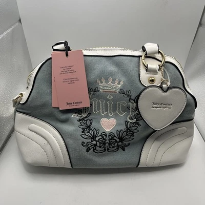 Bolso Cartera Denim Juicy Couture Heritage Nuevo con Etiquetas Foto 1 de 4