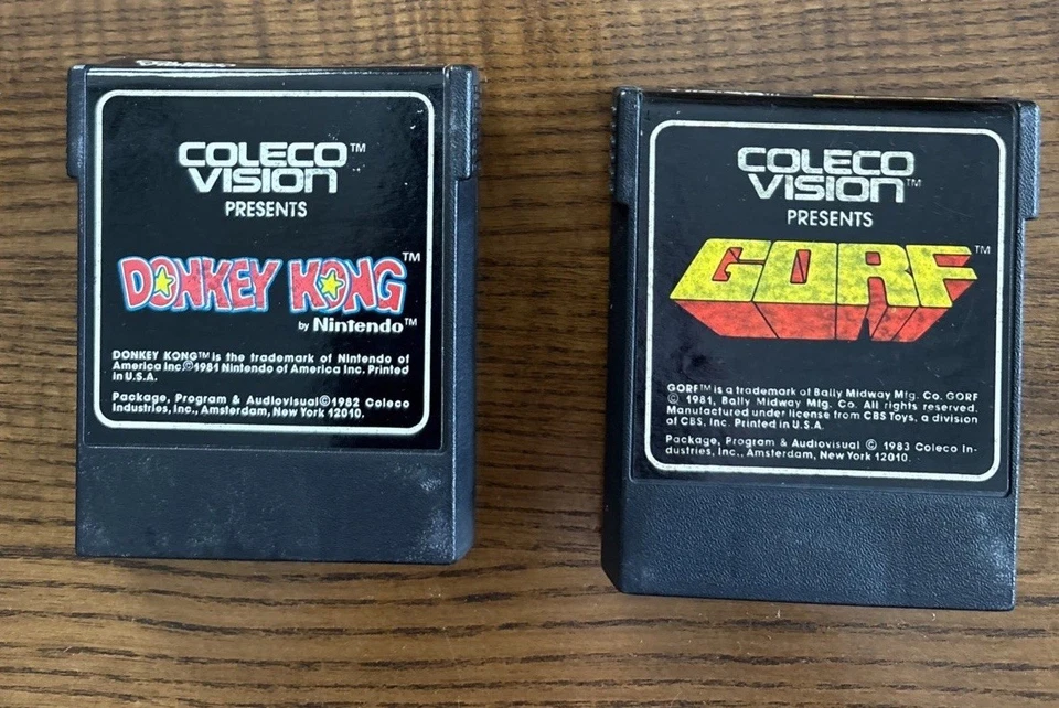 COLECOVISION Gorf & Donkey Kong - Image 1 of 1