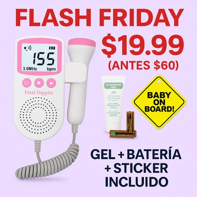 ⭐  Monitor Pregnancy Belly Sound Listener – Baby Audio Device Dopplerr Mom - Image 1 of 3