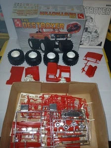 AMT Monogram Monster Truck The Destroyer Junkyard Plastic Model Parts Lot - Picture 1 of 19