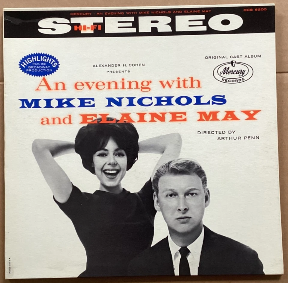 An Evening with Mike Nichols and Elaine May - Mercury Records OCS 6200 STEREO LP - Image 1 of 4