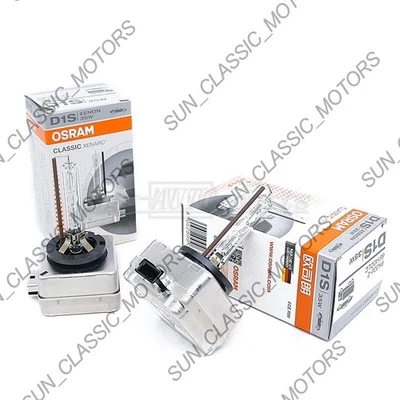 2X OSRAM Xenarc Classic Xenon Car Headlight Bulb D1S 66140CLC - Image 1 of 4