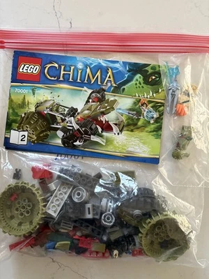 LEGO Legends of Chima Crawley's Claw Ripper 70001 100% ПОЛНЫЙ КОМПЛЕКТ с минифигурками - Изображение 1 из 2