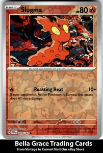 Slugma #028/162 SV05: Temporal Forces Pokemon Common Reverse Holo - Picture 1 of 2