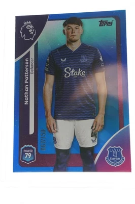 Nathan Patterson - Blue /150 - 2025 Topps EPL Soccer - Image 1 of 2