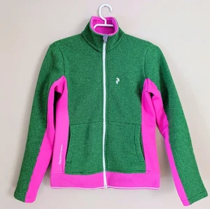PEAK PERFORMANCE Women's Full Zip Sweatshirt Belmont Jacket Ski Thermal Size M - Bild 1 von 8