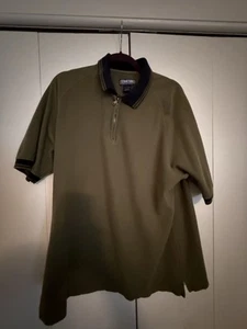 Vintage Structure Polo Shirt Men's -Medium - Picture 1 of 4