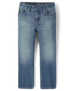 Boys Basic Bootcut Jeans,Pierce Wash Single,12 - Picture 1 of 4