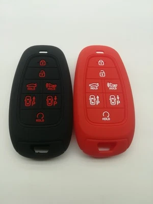 2*Fob Key Cover for 2018 2019 2020 2021 2022 2023 2024 2025 HYUNDAI NEXO SONATA - Image 1 of 4