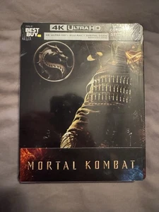 Mortal Kombat [2021] 4K (Ultra HD / Blu-ray) Best Buy Exclusive SteelBook ~ OOP - Foto 1 di 7