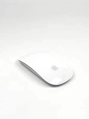 Apple Magic Mouse A1296 Wireless Bluetooth Multi-Touch MB829LL/A White - TESTED - Image 1 of 4