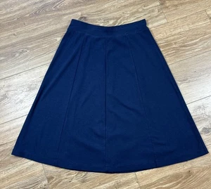 Drapers & Damon gonna in maglia donna Petite taglia M blu navy elastico in vita casual - Foto 1 di 5
