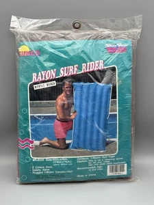 Sunco Rayon Surf Rider Inflatable Raft  45x29” 1991 #R8545 NOS Red Myrtle Beach - Picture 1 of 5