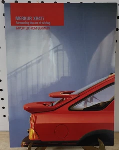 Nice VIntage Original OEM Merkur XR4Ti Car Sales Brochure Catalog Advertising US - Picture 1 of 2