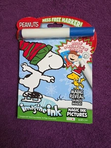 Imagine Ink. Peanuts/Snoopy-Magic Ink-16 Pages-1 Mess Free Marker- Ages 3+ - Picture 1 of 3