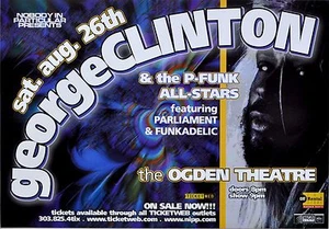 GEORGE CLINTON and the P-Funk All-Stars Concert POSTER - Picture 1 of 1