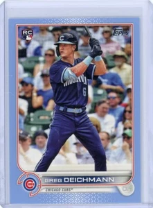 Greg Deichmann Rookie SSP 2022 Topps Series 2 Father's Day Blue 47/50 #395 Cubs - Picture 1 of 2