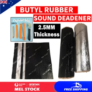 Butyl Sound Deadener Roll 20% Better Sound Proofing Mat 4㎡ 8M*0.5m - Picture 1 of 8