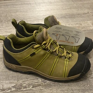 Chaco Canyonland Low Event US WOMEN 5.5 Shamrock Green Leather Hiking Waterproof - Picture 1 of 11