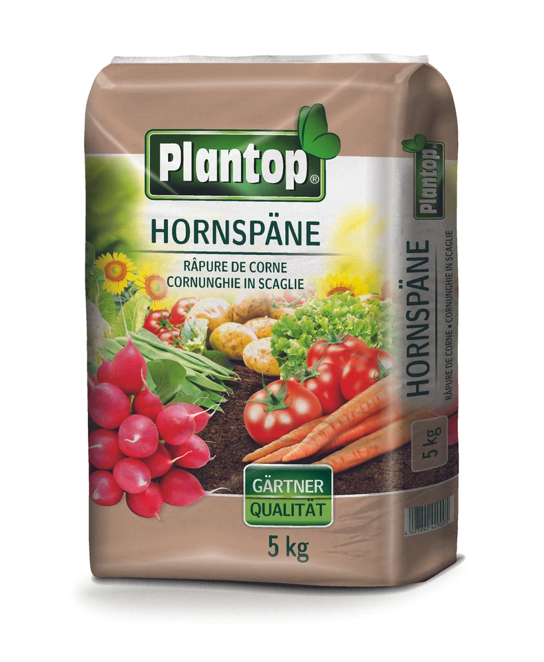 Hornspäne, natürlich organischer Stickstoffdünger Sofort + Langezeitwirkung 5Kg  - Bild 1 von 1