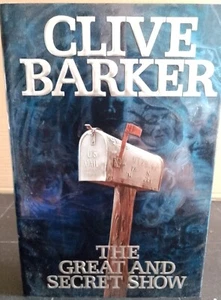 Clive Barker The Great and Secret Show HB DJ Harper & Row 1989 Fantasy Vintage - Picture 1 of 5