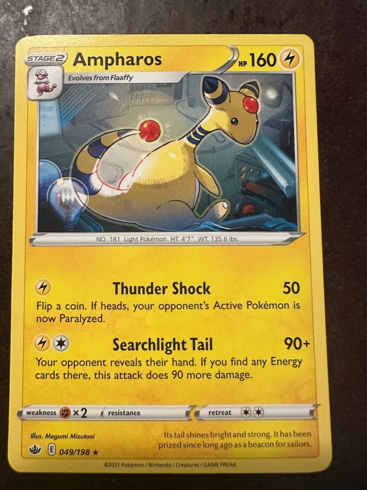 Ampharos 049/198 Swsh06: Sword & Shield - Chilling Reign Regular - Image 1 of 2