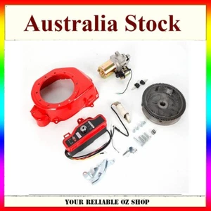 Electric Start Kit Starter Flywheel Switch For Honda GX160 GX200 6.5HP Engine - Picture 1 of 16