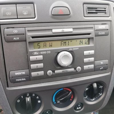 Autoradio Radio CD 6000CD Code fehlt Ford Fusion JU2 TEXT - Bild 1 von 4