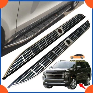 Fits for Chevrolet Tahoe 2021 2022 2023 2024 Side Steps Pedal Running Nerf Bar - Foto 1 di 6