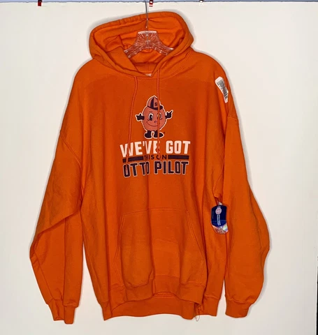 NEW Syracuse Orange Pullover Hoodie Size XL Otto Pilot Pocket Hood Gildan NWT Cover