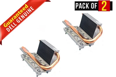 Lot x 2 Dell Inspiron Zino HD 400 Desktop CPU Heatsink JWXG9 0JWXG9 - Image 1 of 4