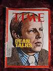 TIME Magazine July Jul 2 1973 7/2/73 JOHN DEAN WATERGATE