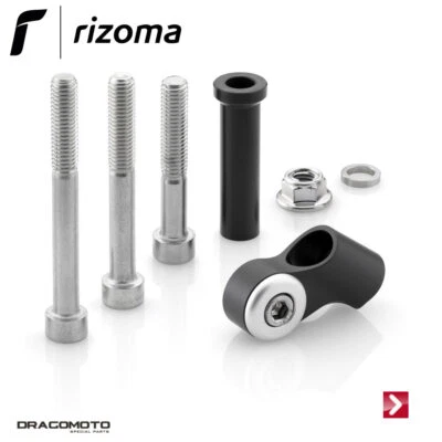 Kit montaje espejo manillar bmw r 850 r 1994-2002 RIZOMA BS714B negro Foto 1 de 3