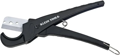 Klein Tools 50506SEN Flexible Pipe Capacity PVC Cutter with 1-3/8 and 3/4-Inch P - Image 1 of 4