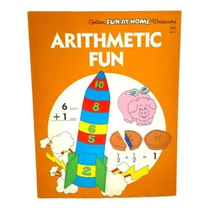 NOS Unused Arithmetic Fun Golden Fun At Home Workbooks 1435-32 - Picture 1 of 5