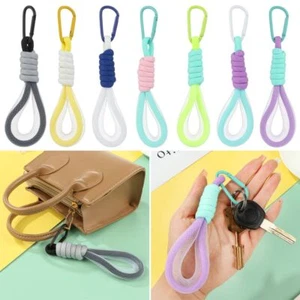 Trousers Accessories Keychain Lanyard Braided Strips Mesh Landyard Phone Strap - Photo 1 sur 18