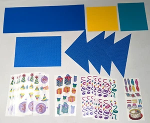 Creative Memories Celebration Birthday Die Cut Scrapbook Stickers 25 Lot DW22 - Picture 1 of 11