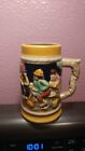 Vintage Ceramic Beer Stein/Mug (5 inch tall) Free Shipping