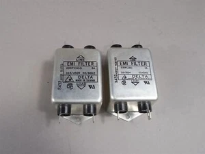 Lot of 2 Delta Electronics 03DPCG5S EMI Filter - Picture 1 of 5
