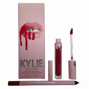Kylie Jenner Matte Liquid Lipstick 3ml & Lip Liner 1,1g Set #401 Victoria - Bild 1 von 3