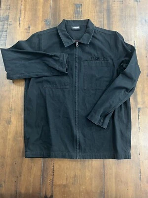 CHAQUETA CAMISA PLEASURES GARAGE Para Hombre M Streetwear Hip Hop RARA Foto 1 de 4