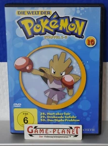Die Welt der Pokèmon Staffel 1-3 Nr. 10 Film DVD sehr gut Hachette PAL Einkaufgp - Imagen 1 de 2