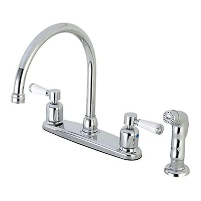  FB791DPLSP Paris 8" Juego Central Grifo Cocina, 10 x 8,75 x 10,88 Cromo Pulido Foto 1 de 4