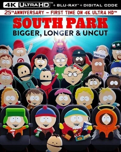 South Park - Bigger Longer (W/slipcover)  4k UHD +  Blu Ray - Region free - Image 1 of 1