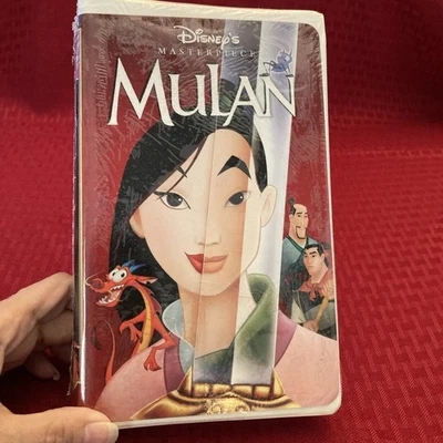 VTG Mulan VHS A Walt Disney Masterpiece Collection 1997 SEALED - Image 1 of 4