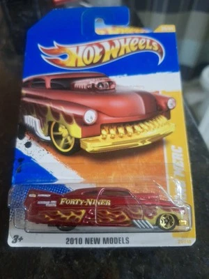 Hot Wheels '49 Drag Merc 2010 New Models Red - Image 1 of 3