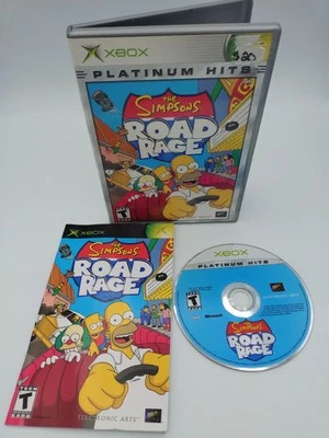 Simpsons Road Rage, Xbox - Complete Game & Case Like New Disc - Image 1 of 2