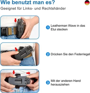 iGuerburn Drehbare Schutzhülle für Leatherman Wave & Wave+, Wave Plus M - Bild 1 von 5