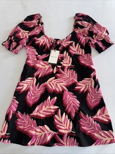 Who What Wear Women’s Size XL Puff Sleeve Short Dress - Picture 1 of 7